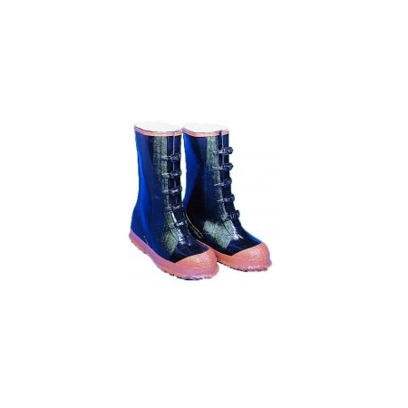 Mutual Industries Over-the-Shoe 5 Buckle Artic Boots, 14", Rubber, black, 14 14501-14-5